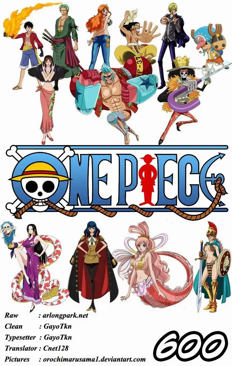 One Piece - Digital Colored Comics Chapter 600 1